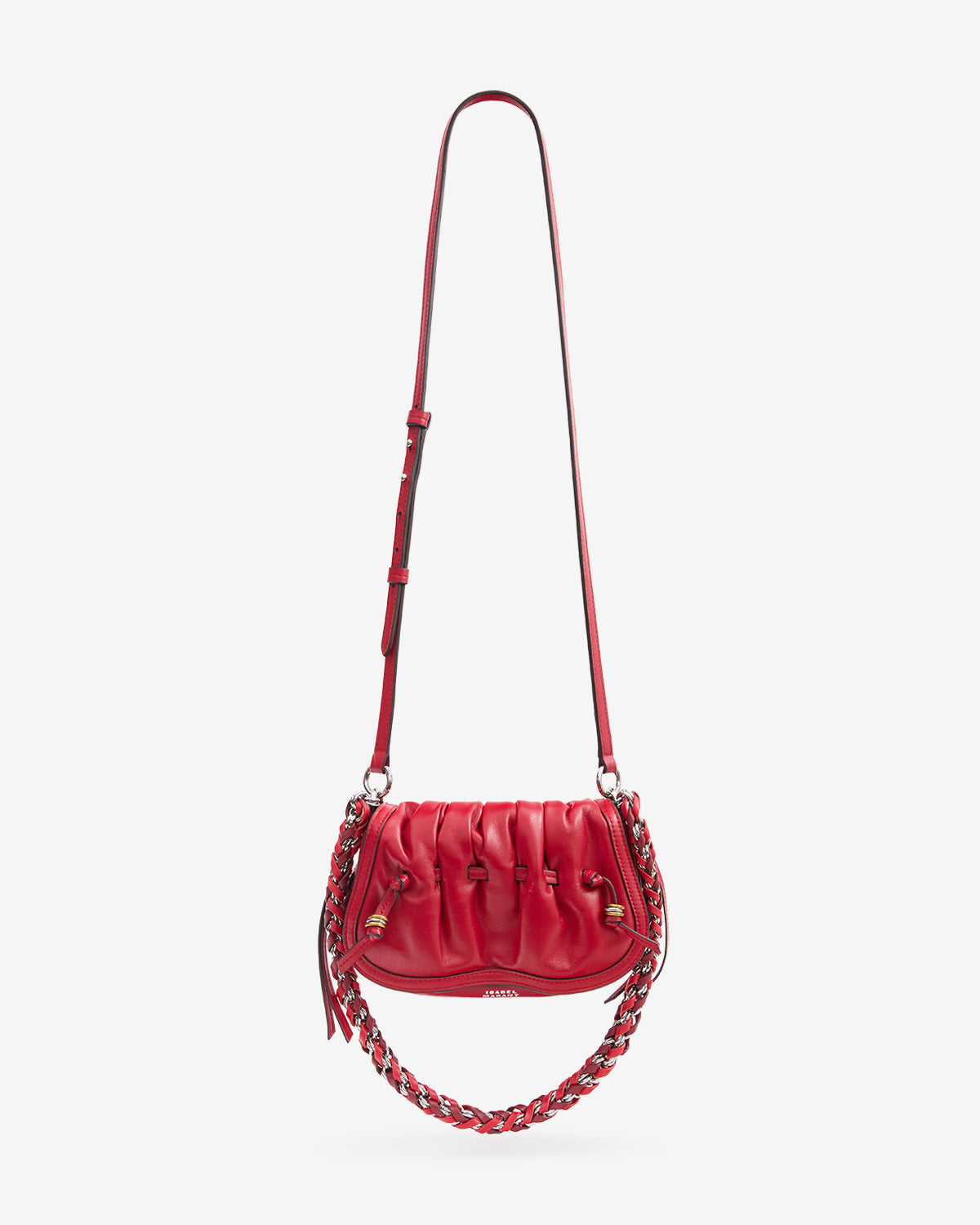 Isabel Marant Bolton PP0512FC-D4C14M Sac rouge écarlate XS