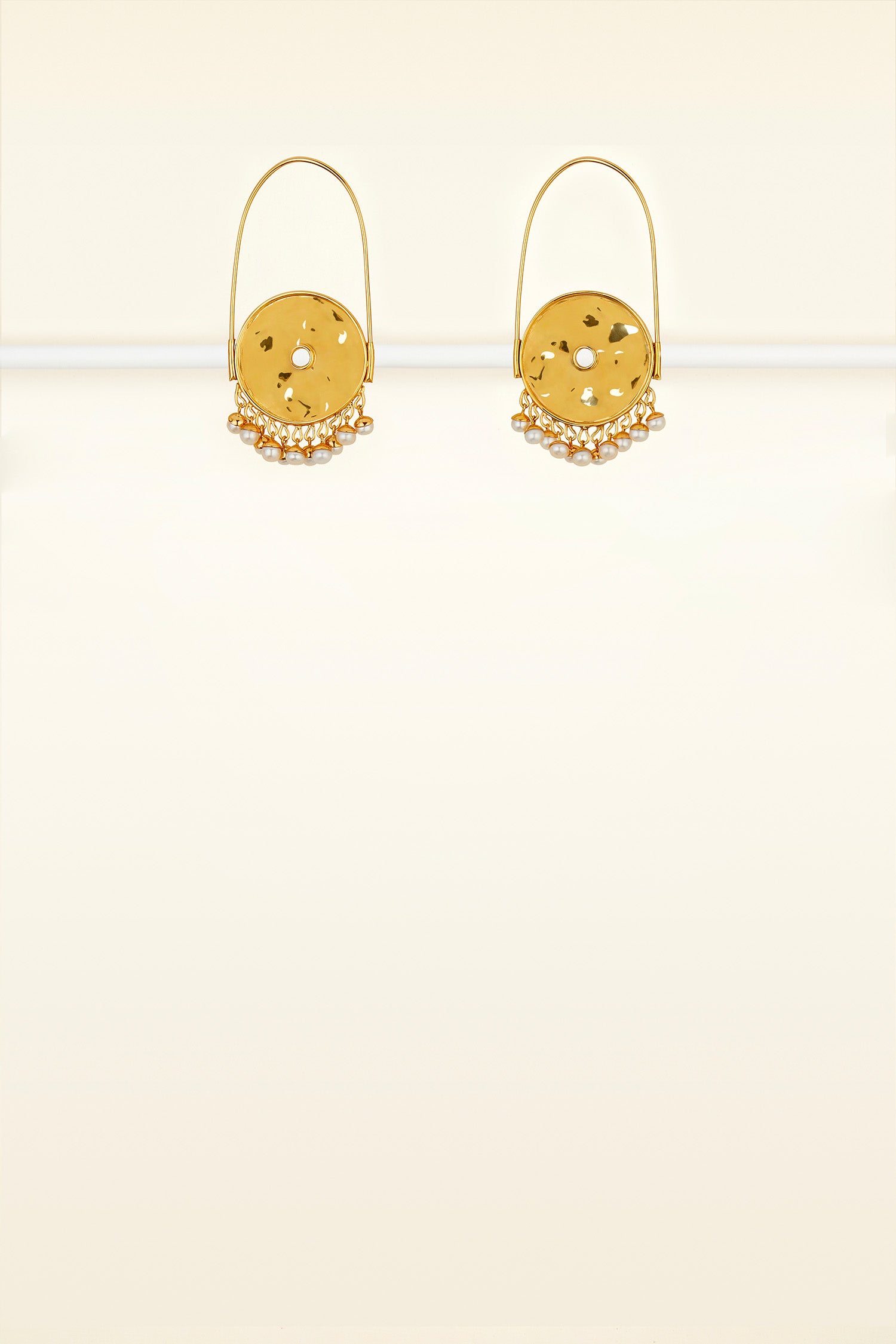 Patou Jewellery JW011 boucles d'oreilles doré perle TU