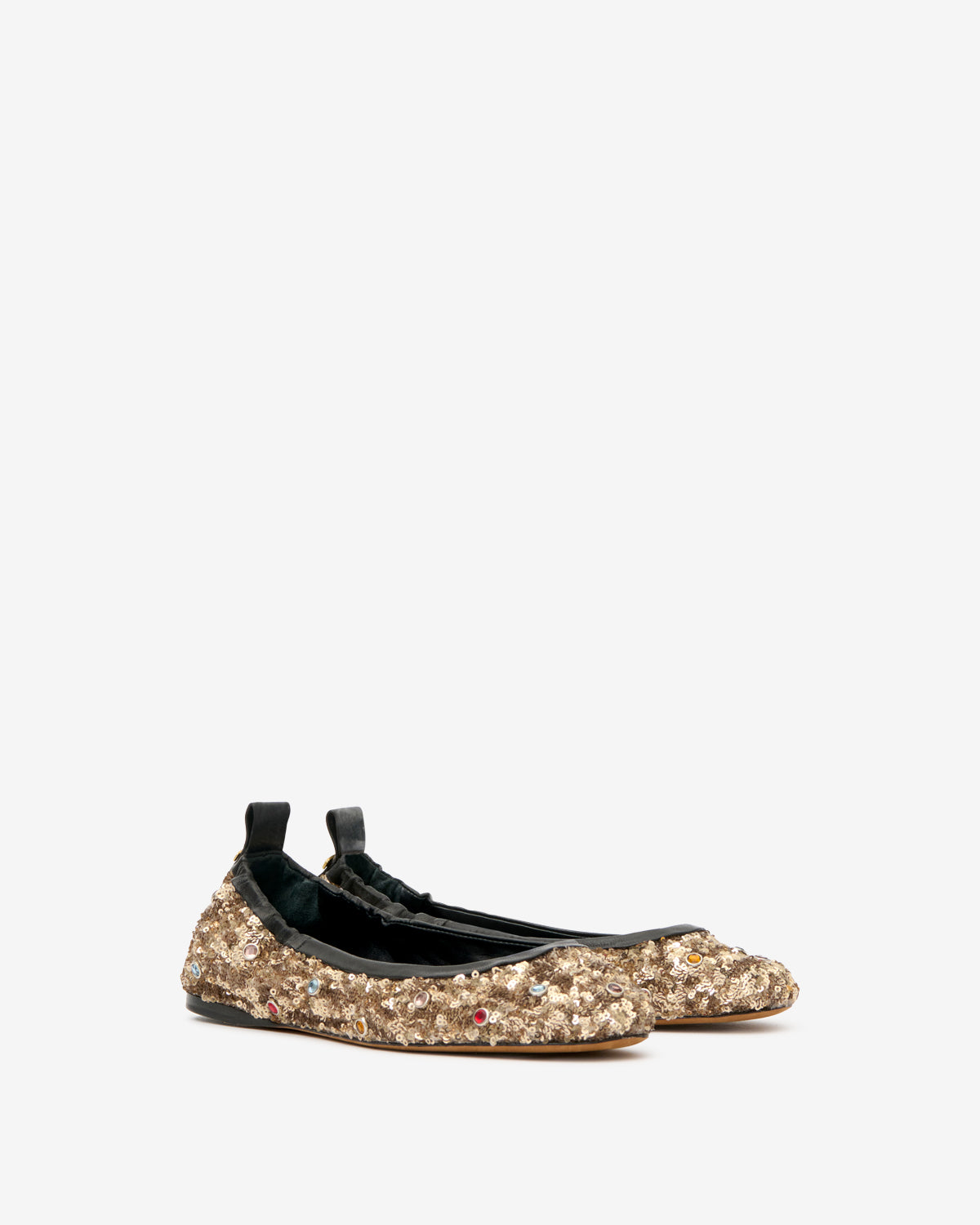 Isabel Marant Belna BN0005FE ballerines doré sequins 35-42