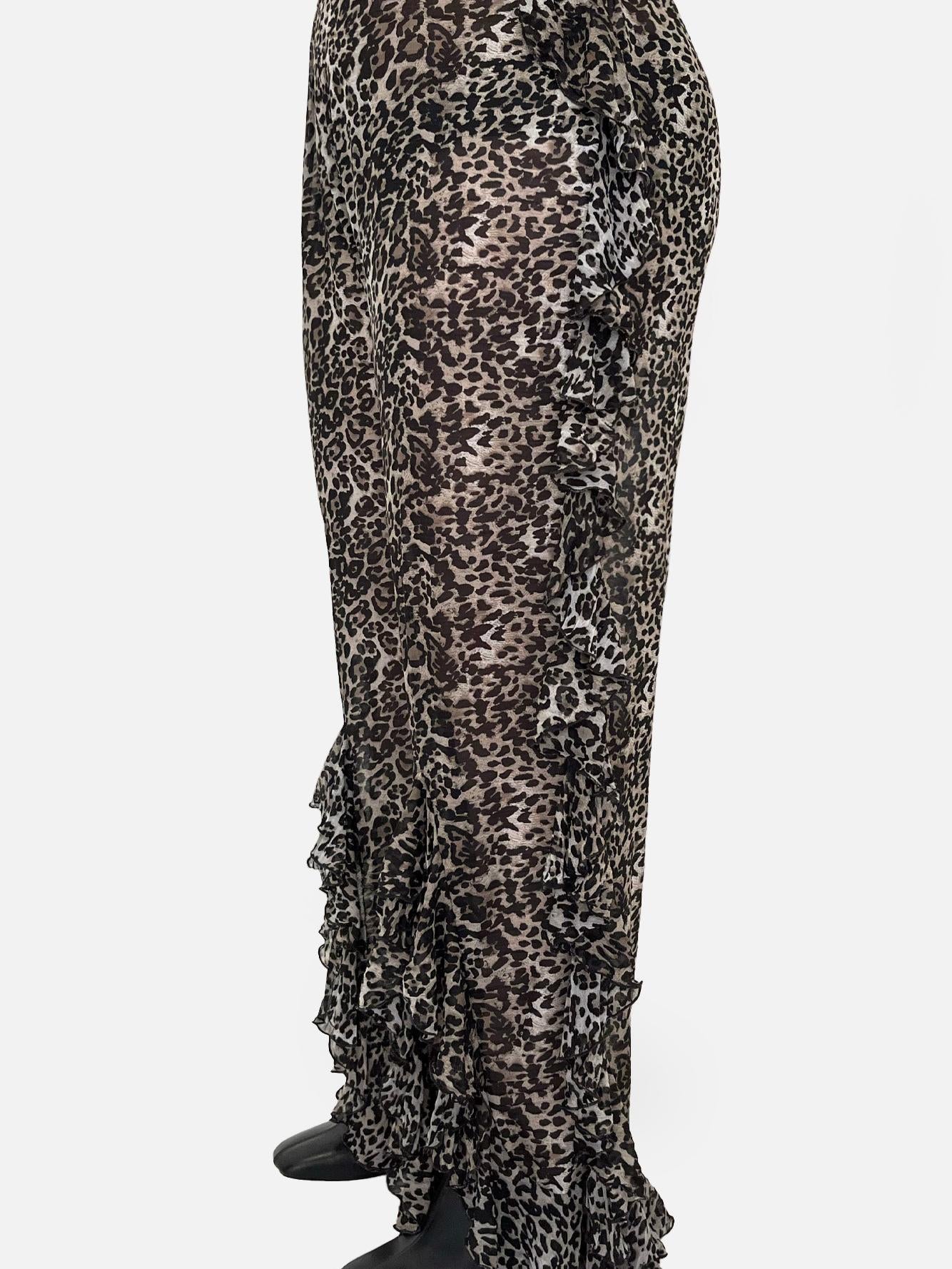 Ester Manas Feline Pantalon léopard XS/S fluide